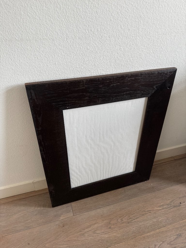 Houten foto/poster lijst groot, Ophalen, Bruin, Gebruikt, Posterlijst