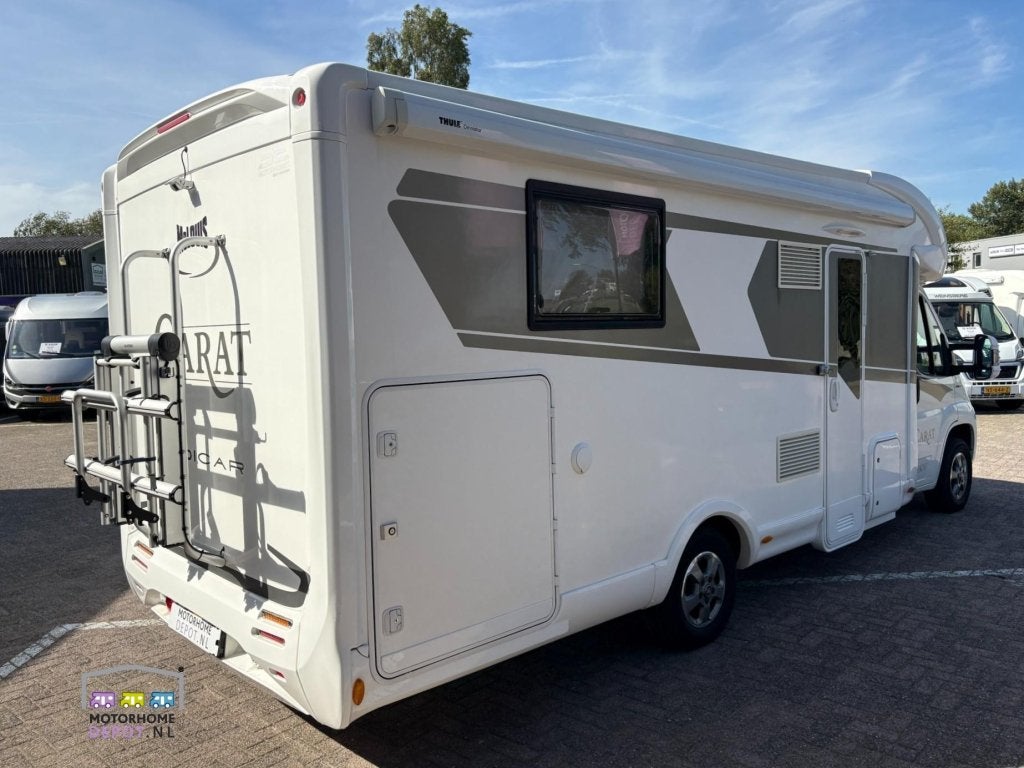 McLouis Carat 480 G Queensbed Bearlock, Caravans en Kamperen, Campers, Luifel, Bedrijf, L-zit, 7 tot 8 meter