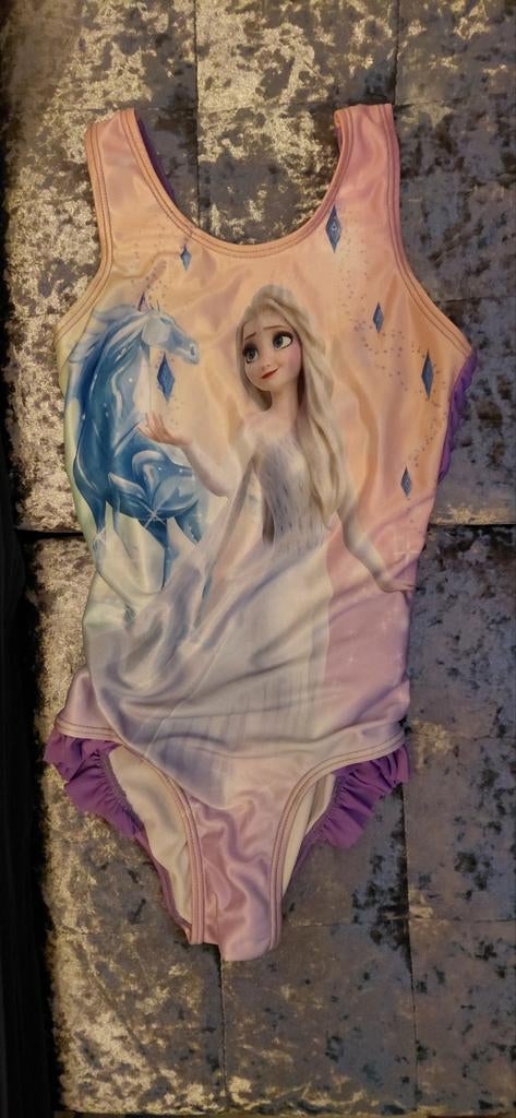 H&M Disney Frozen Elsa Badpak Maat 110/116, Ophalen, Gebruikt, Meisje, H&M