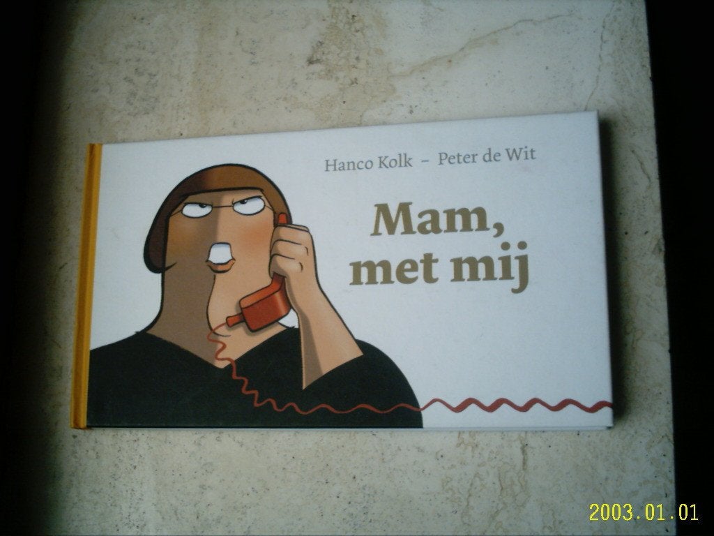 Mam, met mij(Nienke, Hanco Kolk en Peter de Wit)., Eén stripboek, Ophalen of Verzenden, Zo goed als nieuw