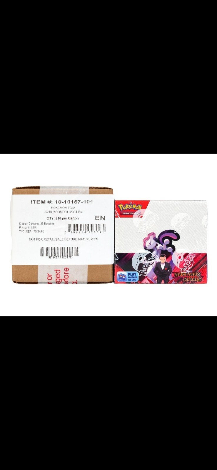 Destined Rivals Booster Box Case nog 1



Destined Rivals Bo, Hobby en Vrije tijd, Ophalen of Verzenden, Nieuw, Boosterbox