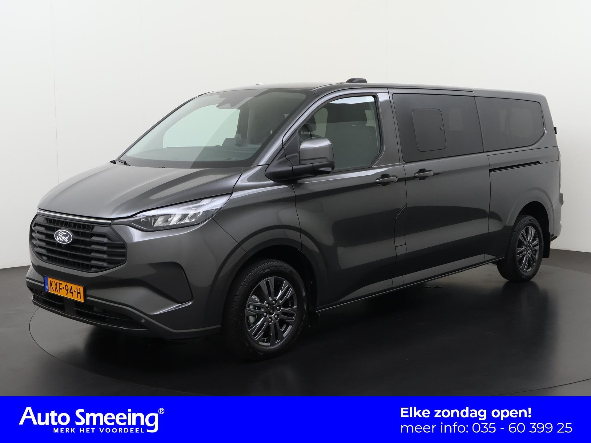 Ford Transit Custom Tourneo 340 2.5 PHEV L2H1 Limited | incl, Automaat, Stroombaan 16
1181 VX  Amsterdam, NL, Zwart, Hybride Elektrisch/Benzine