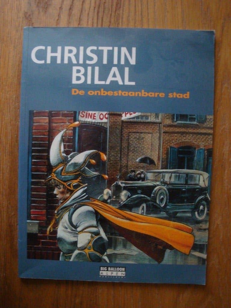 Christin Bilal - De onbestaanbare stad (stripboek), Boeken, Stripboeken, Gelezen, Enki Bilal, Eén stripboek, Ophalen of Verzenden