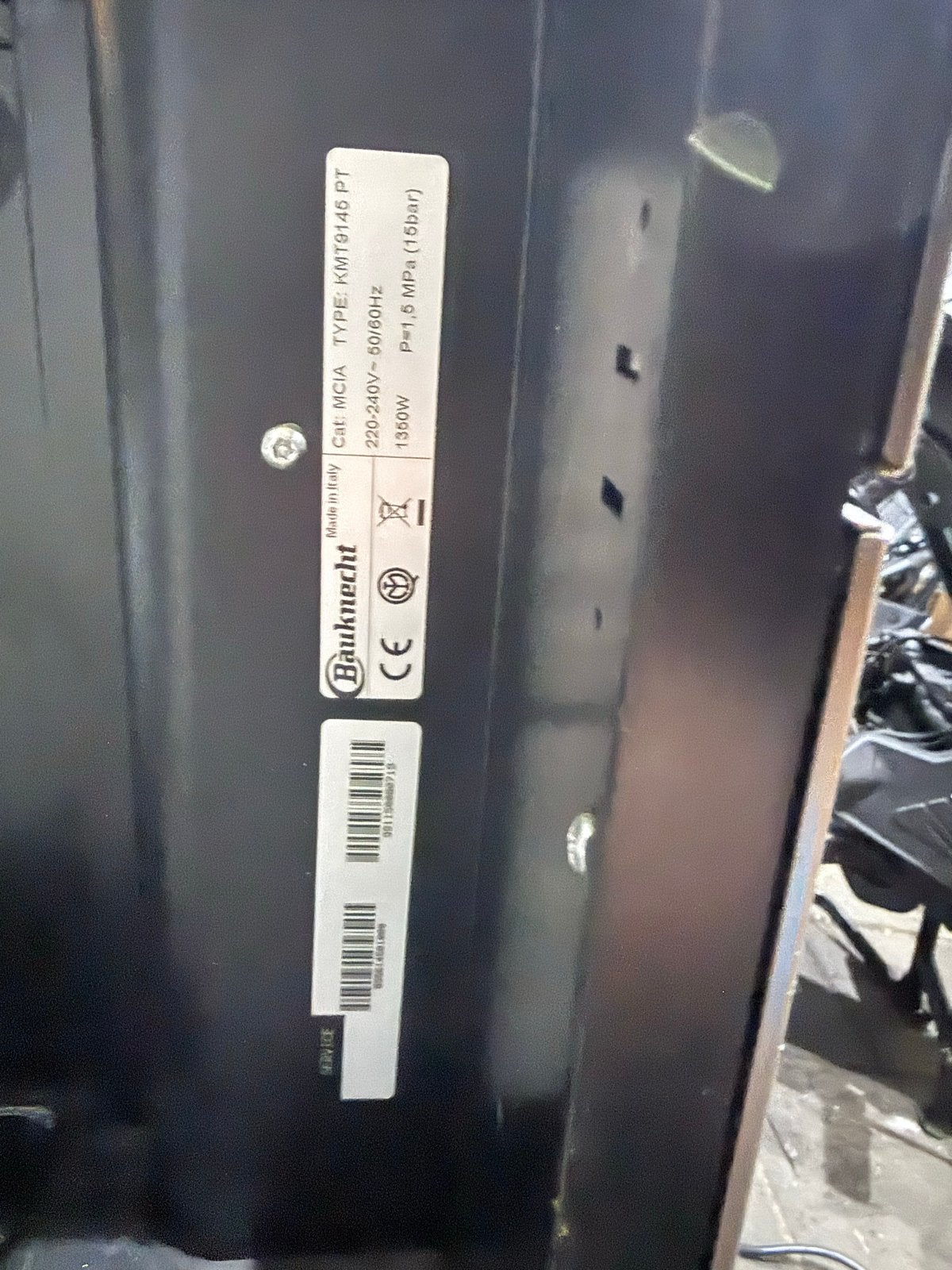 Bauknecht koffiemachine, Witgoed en Apparatuur, Ovens, Ophalen, 45 tot 50 cm, Bauknecht, Gebruikt
