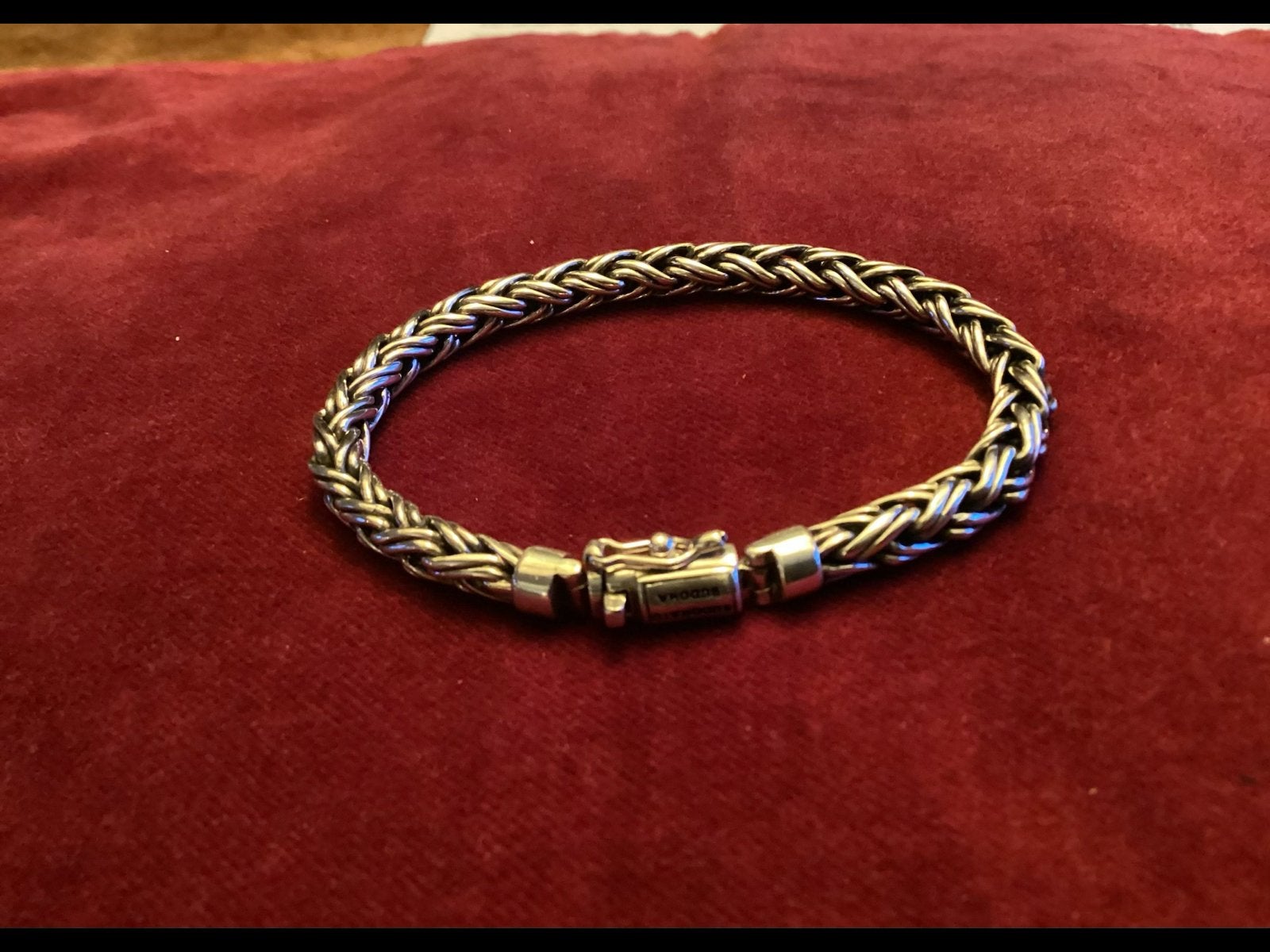 Buddha to buddha armband “ Katja XS” zo goed als nieuw, Ophalen of Verzenden, Zo goed als nieuw, Zilver