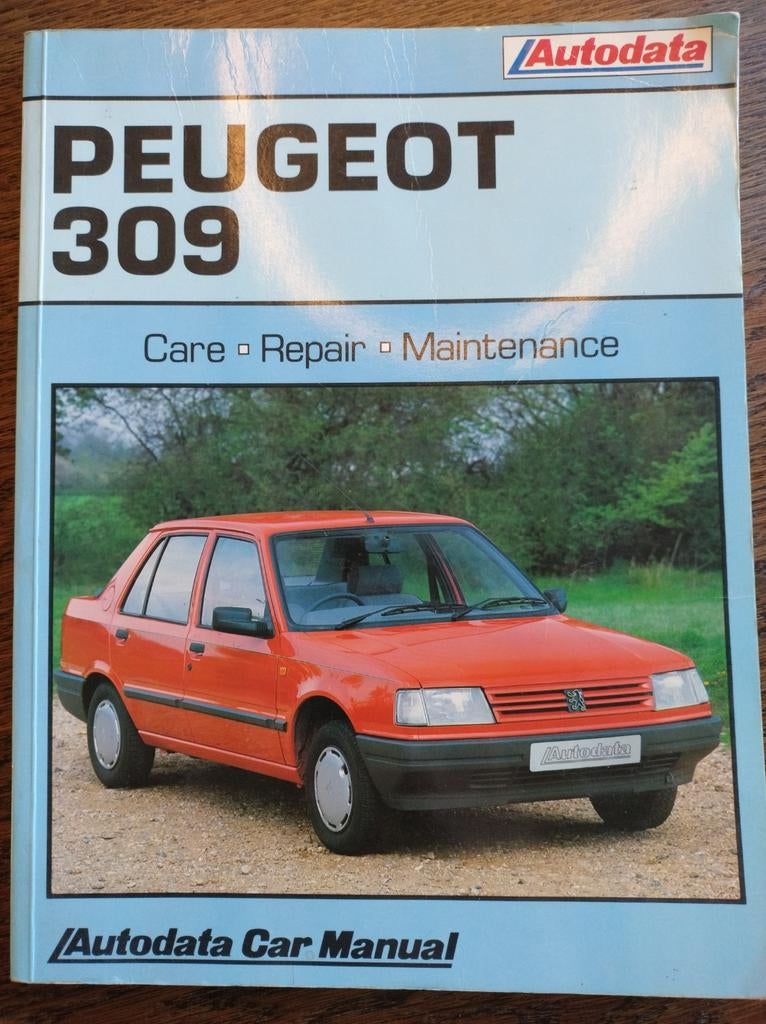 Werkplaatshandboek Peugeot 309 Autodata, Ophalen of Verzenden