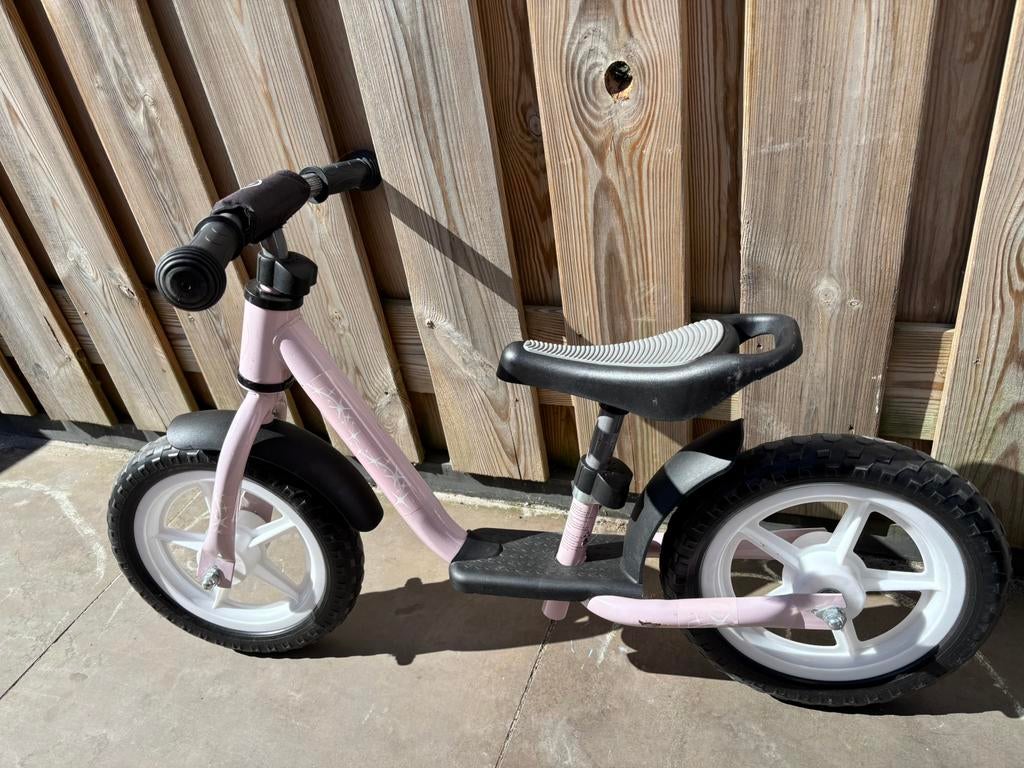 Loopfiets Playtive roze, Ophalen, Zo goed als nieuw, Loopfiets