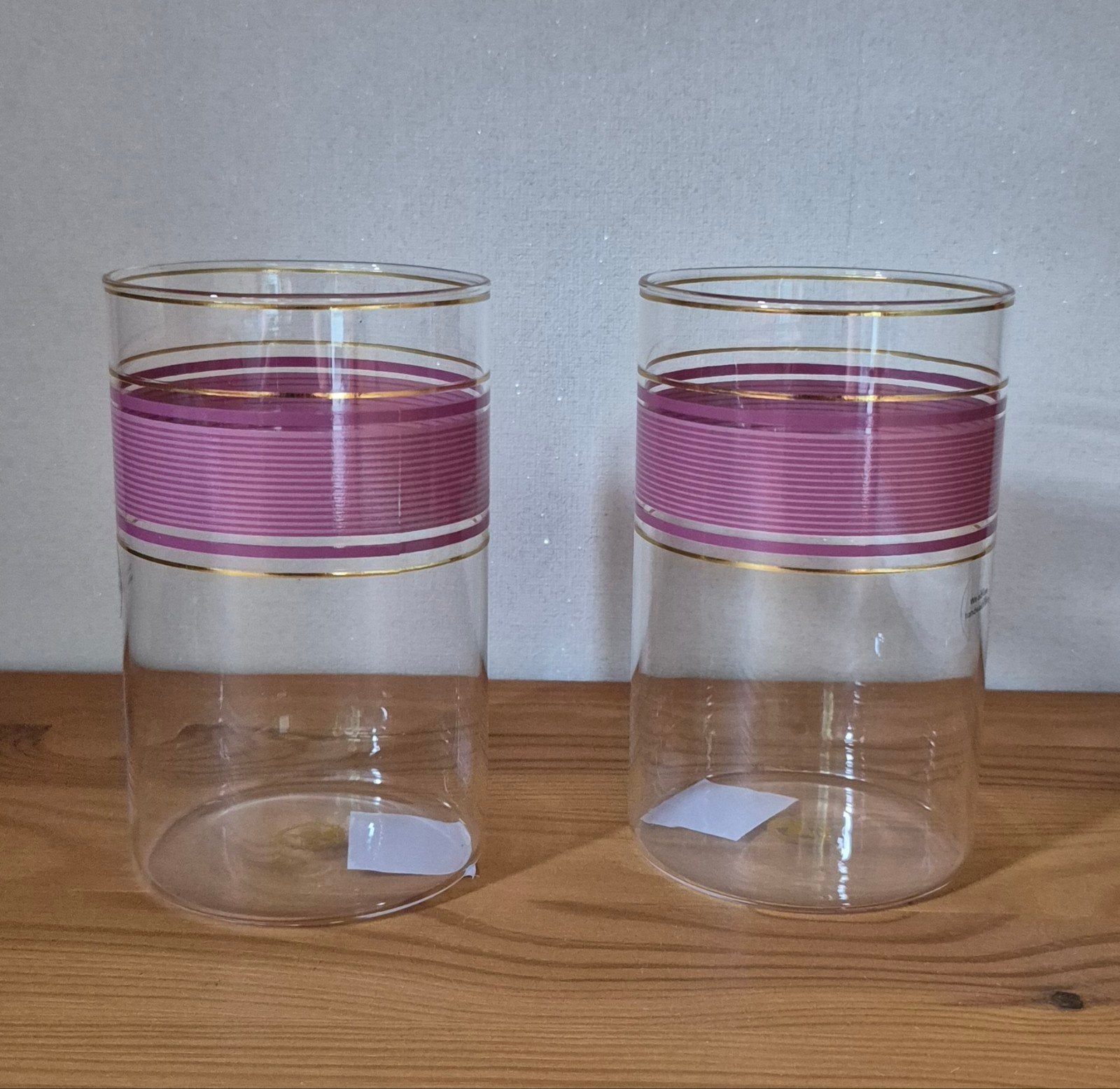 Pip Chique Longdrinkglas met gouden details - 360 ml, Huis en Inrichting, Keuken | Servies, Glas of Glazen, Pip Studio, Nieuw