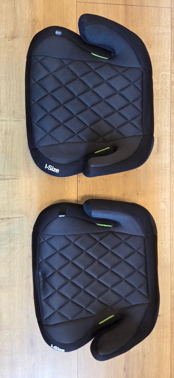 2x 4Baby Hi-Fix i-Size ISOFIX zitverhoger 125-150 cm, Autogordel of Isofix, 22 t/m 36 kg, Zo goed als nieuw, Ophalen