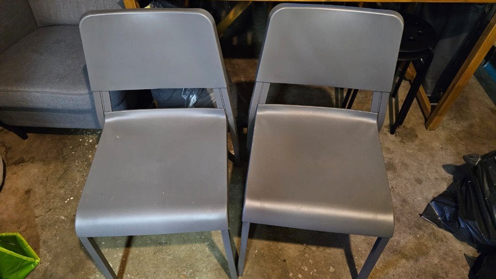 Stoelen, Huis en Inrichting, Ophalen, Kunststof, Gebruikt, Twee
