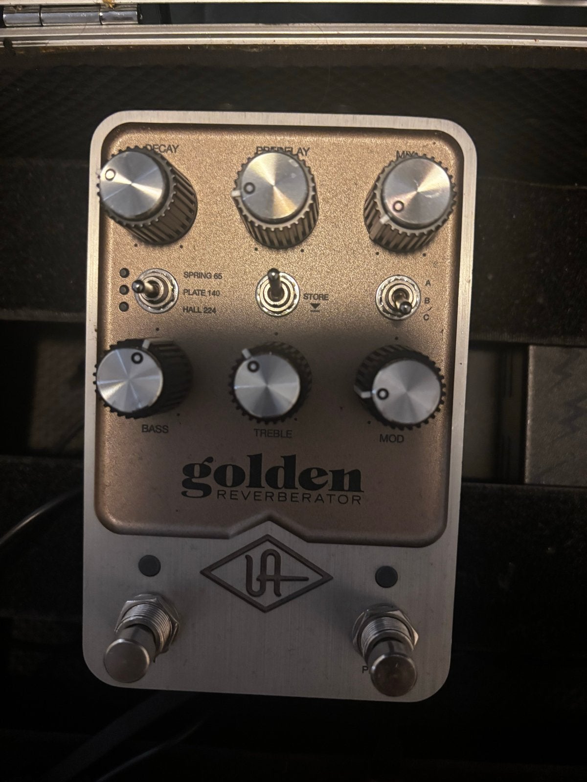 Universal Audio Golden Reverberator Reverb Pedaal, Muziek en Instrumenten, Effecten, Ophalen of Verzenden, Zo goed als nieuw, Reverb