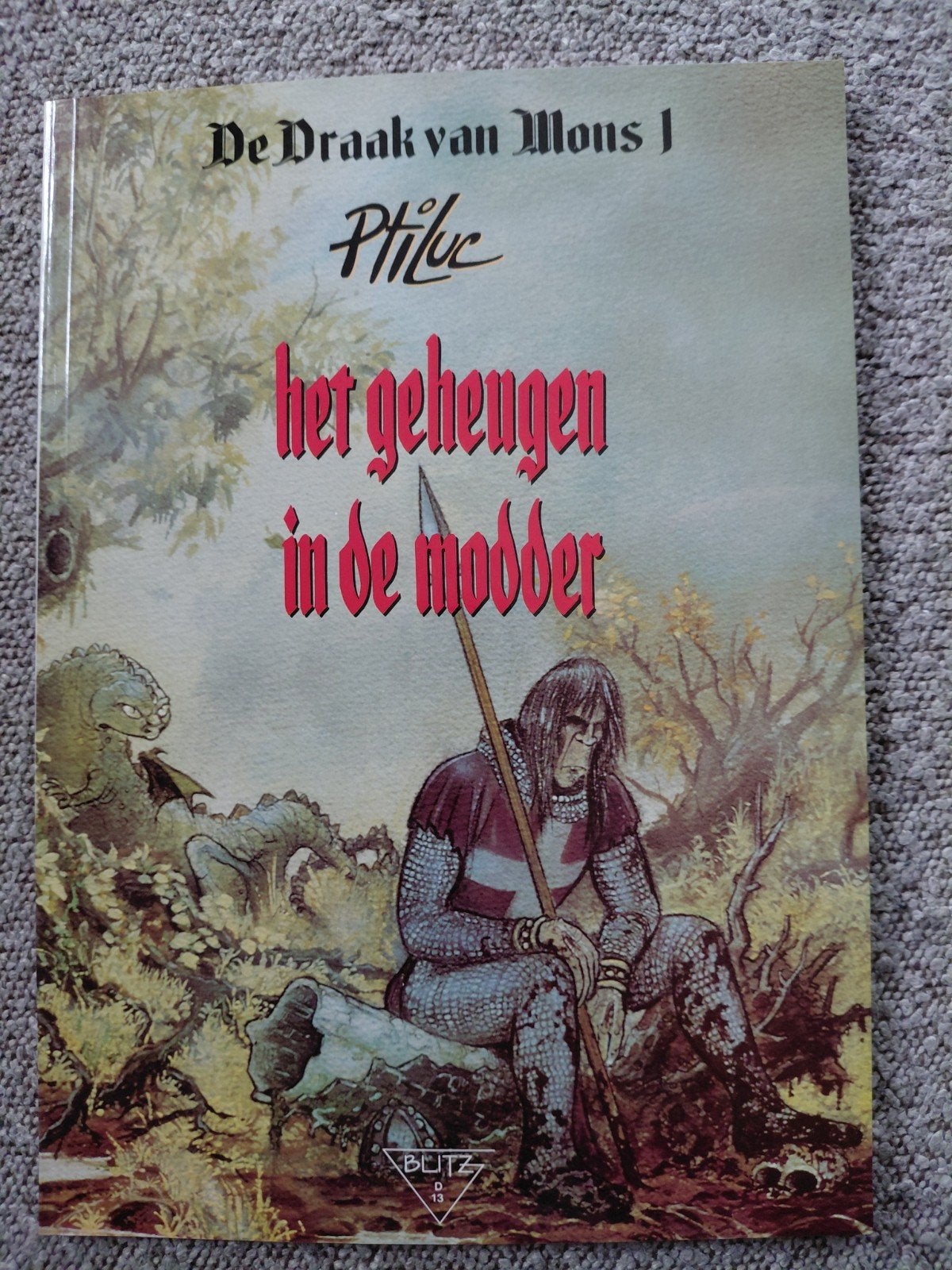 De Draak van Mons 1 en De Draak van Mons 2 sc, Eén stripboek, Ophalen of Verzenden