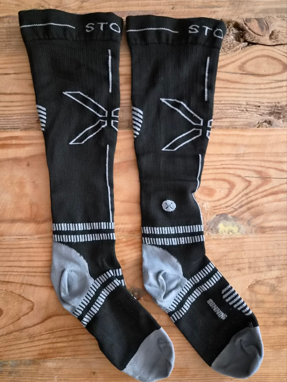 Stox compressie sokken, Kleding | Heren, Sokken en Kousen, Zwart, Ophalen of Verzenden, Maat 39 t/m 42, Stox