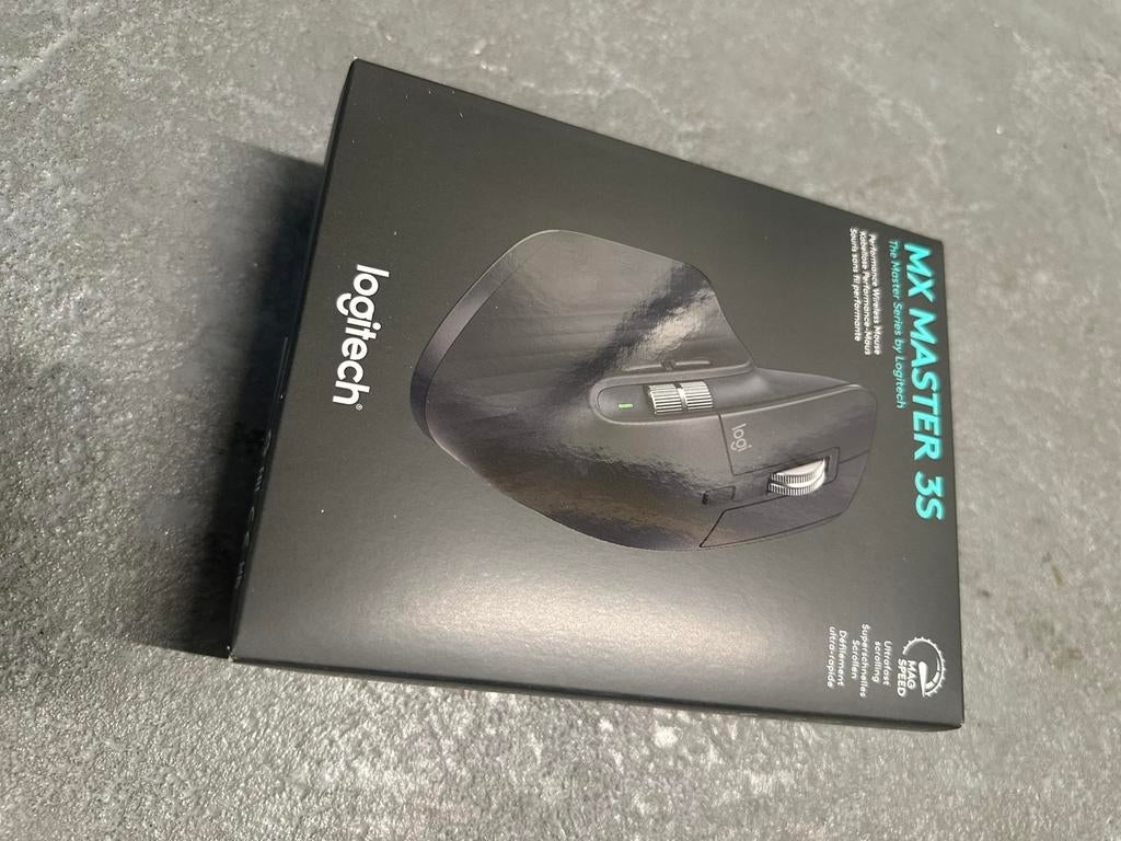 Logitech MX Master 3S, Computers en Software, Muizen, Rechtshandig, Muis, Ergonomisch, Nieuw