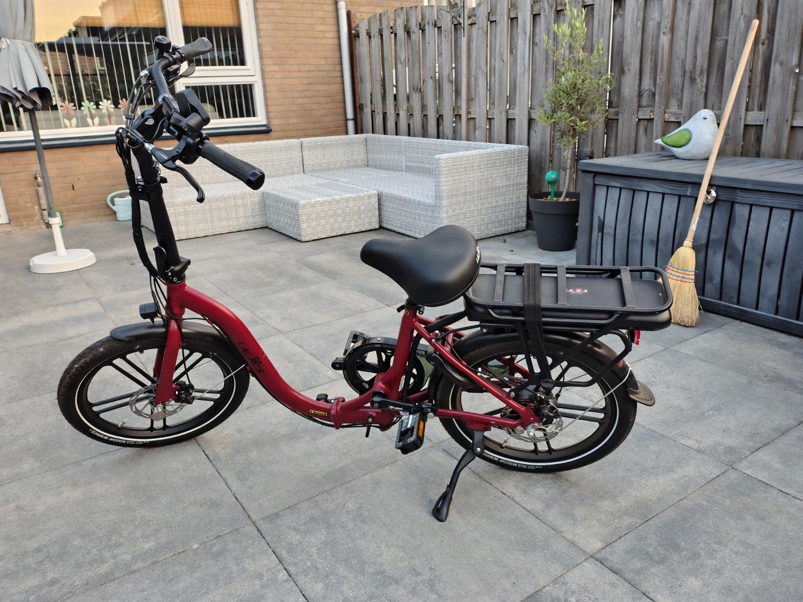 Lacros Vouwfiets Elektrisch zo goed als nieuw, Fietsen en Brommers, Elektrische fietsen, Zo goed als nieuw, Minder dan 47 cm, 30 tot 50 km per accu
