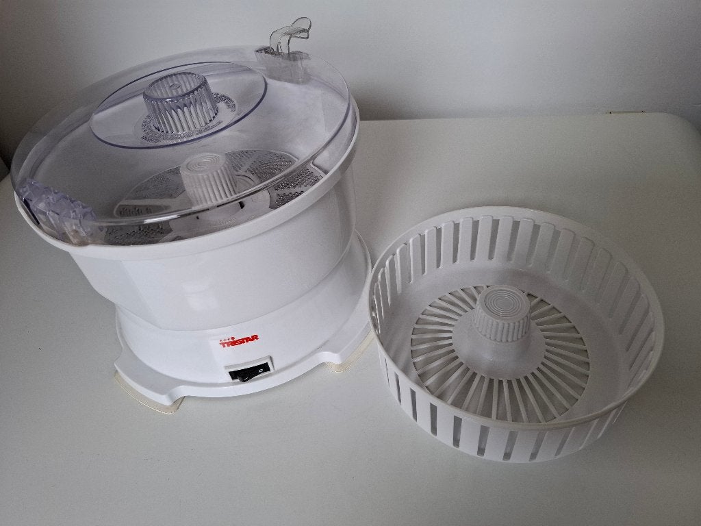 Aardappelschrapmachine, Overige typen, Ophalen of Verzenden, Gebruikt, Wit