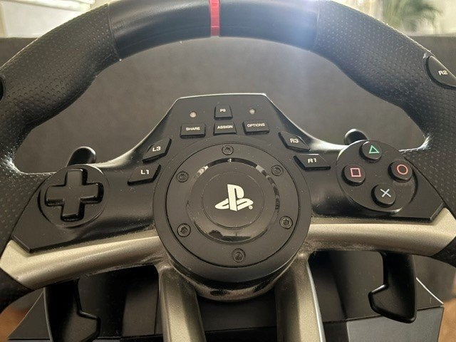 HORI Racing Wheel Apex PS4/PC + Pedalen + Wheel Stand Pro, Ophalen, Gebruikt, Stuur of Pedalen, PlayStation 4