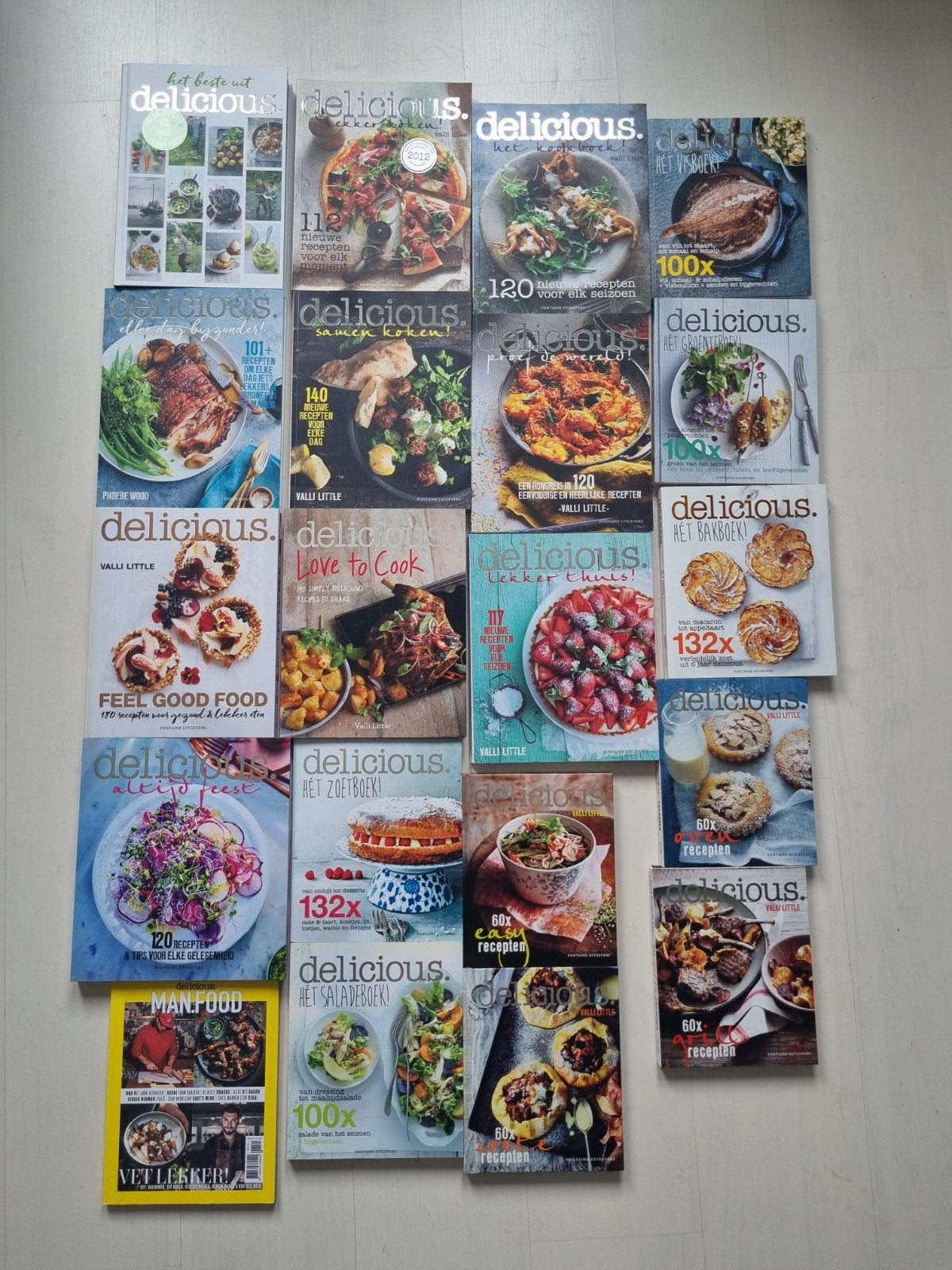 20 Delicious Kookboeken - Diverse Receptenbundels, Ophalen, Gelezen, Hoofdgerechten
