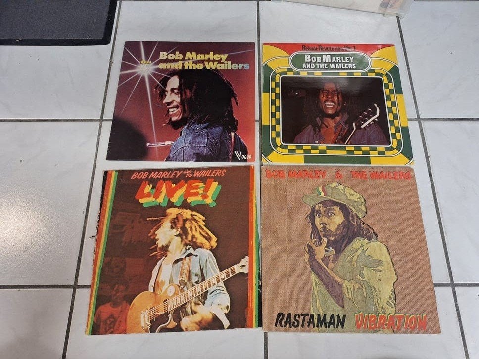Bob Marley & The Wailers - 4 LP's (Rasta vibration, Live, LP, Gebruikt, Overige genres, Ophalen of Verzenden