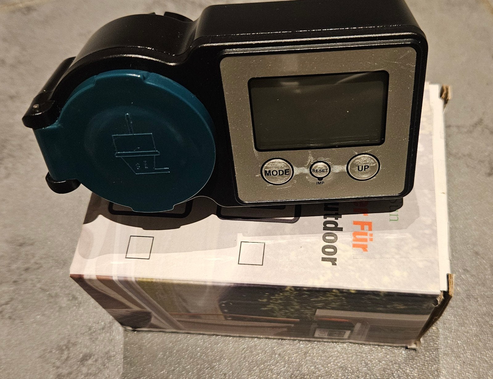 GreenSun 16A Buitenstopcontact IP44 - Energiemeter, Ophalen of Verzenden, Nieuw