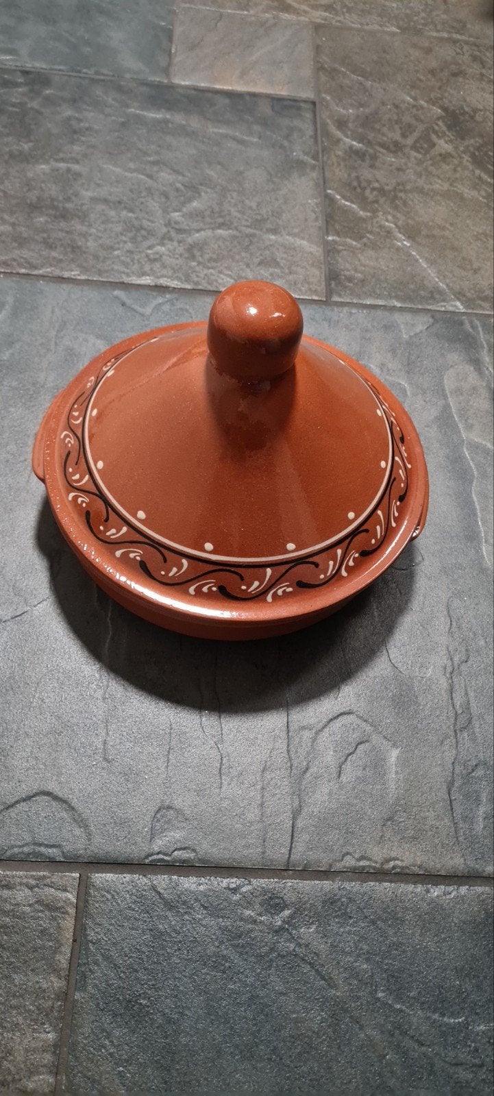 Bruine tajine, Ophalen of Verzenden, Nieuw, Bruin