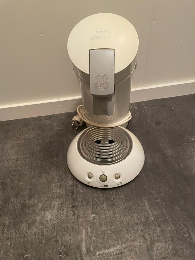 Philips Senseo wit zgan, Koffiemachine, Ophalen of Verzenden, Zo goed als nieuw, 2 tot 4 kopjes