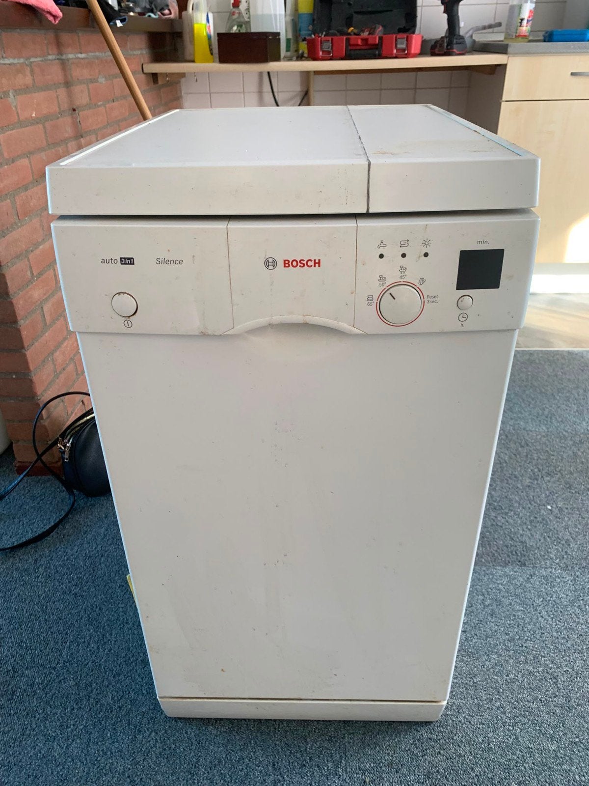 Bosch Mini vaatwasser, Ophalen, Gebruikt, 45 tot 60 cm, Minder dan 85 cm