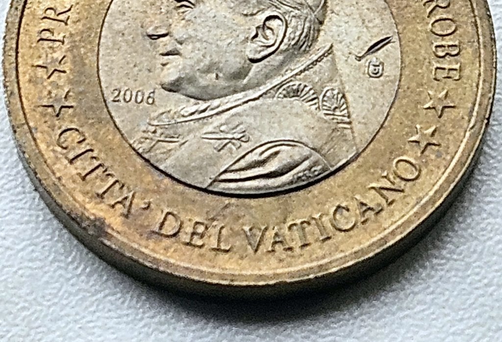Vaticaanstad 1 Euro proefmunt (essaitrial) uit 2006, Postzegels en Munten, Munten | Europa | Euromunten, Ophalen of Verzenden