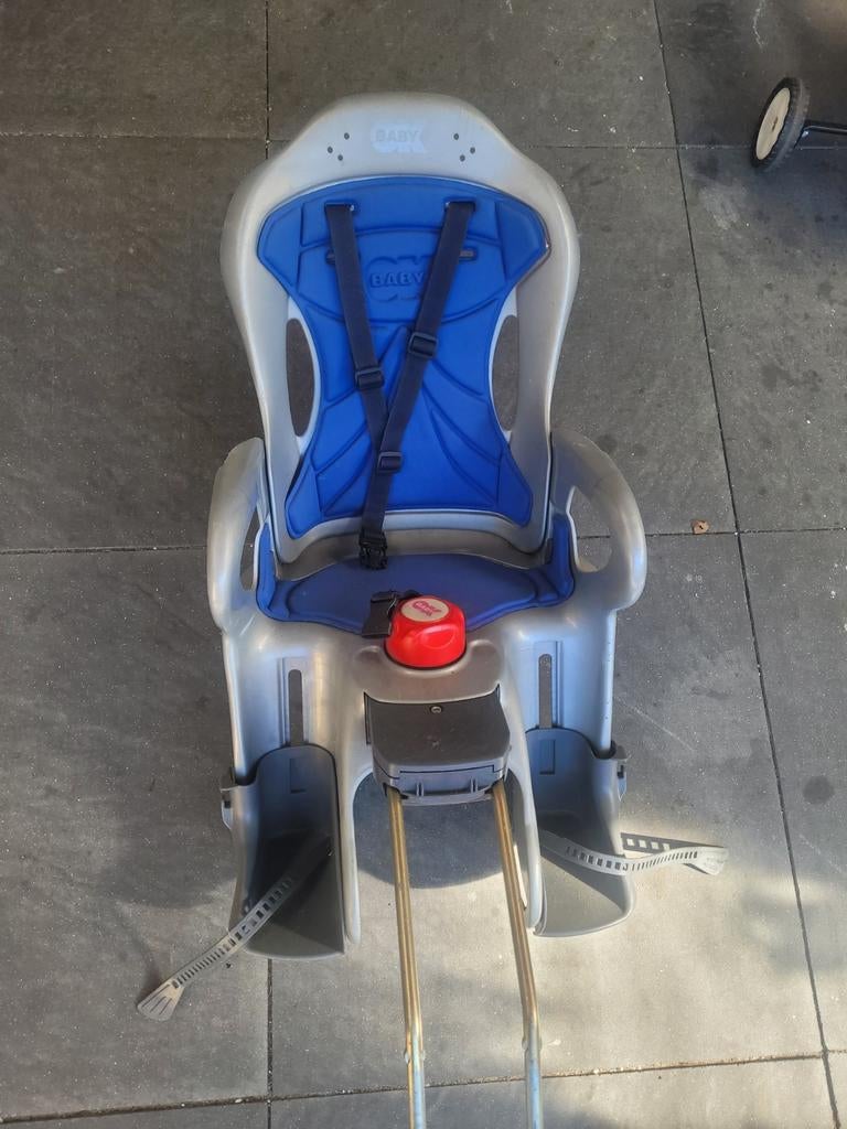 Baby fietsstoeltje voor achterop - grijs/blauw, Ophalen of Verzenden