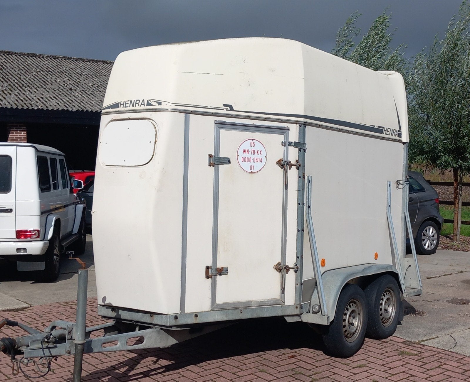 Henra Paardentrailer., Dieren en Toebehoren, Ophalen, Gebruikt, Overige materialen, Overige typen