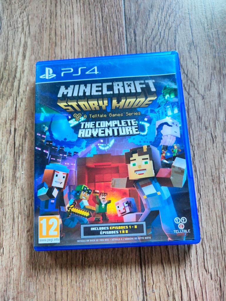 PS4 spel - Minecraft Story Mode Complete Adventure, Spelcomputers en Games, Avontuur en Actie, 1 speler, Ophalen of Verzenden