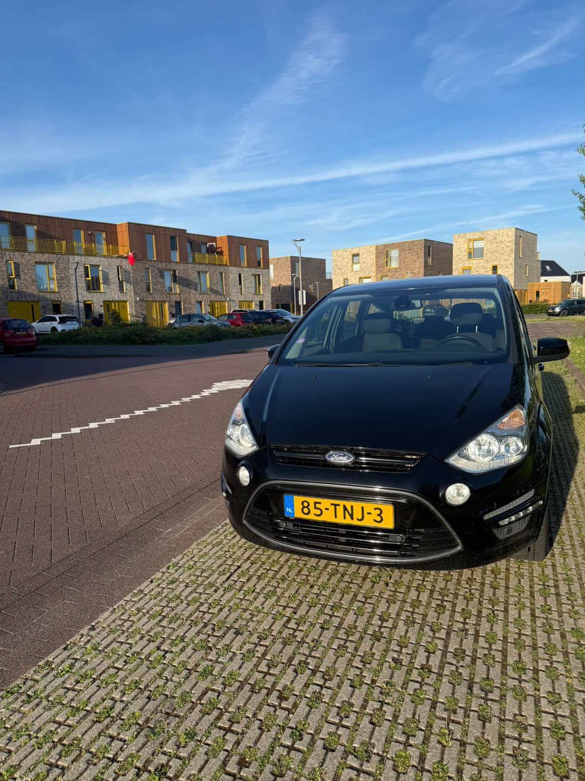 Ford S-Max 1.6 Scti Ecoboost 2012 Zwart, Auto's, Ford, Voorwielaandrijving, 1596 cc, 4 cilinders, 160 pk