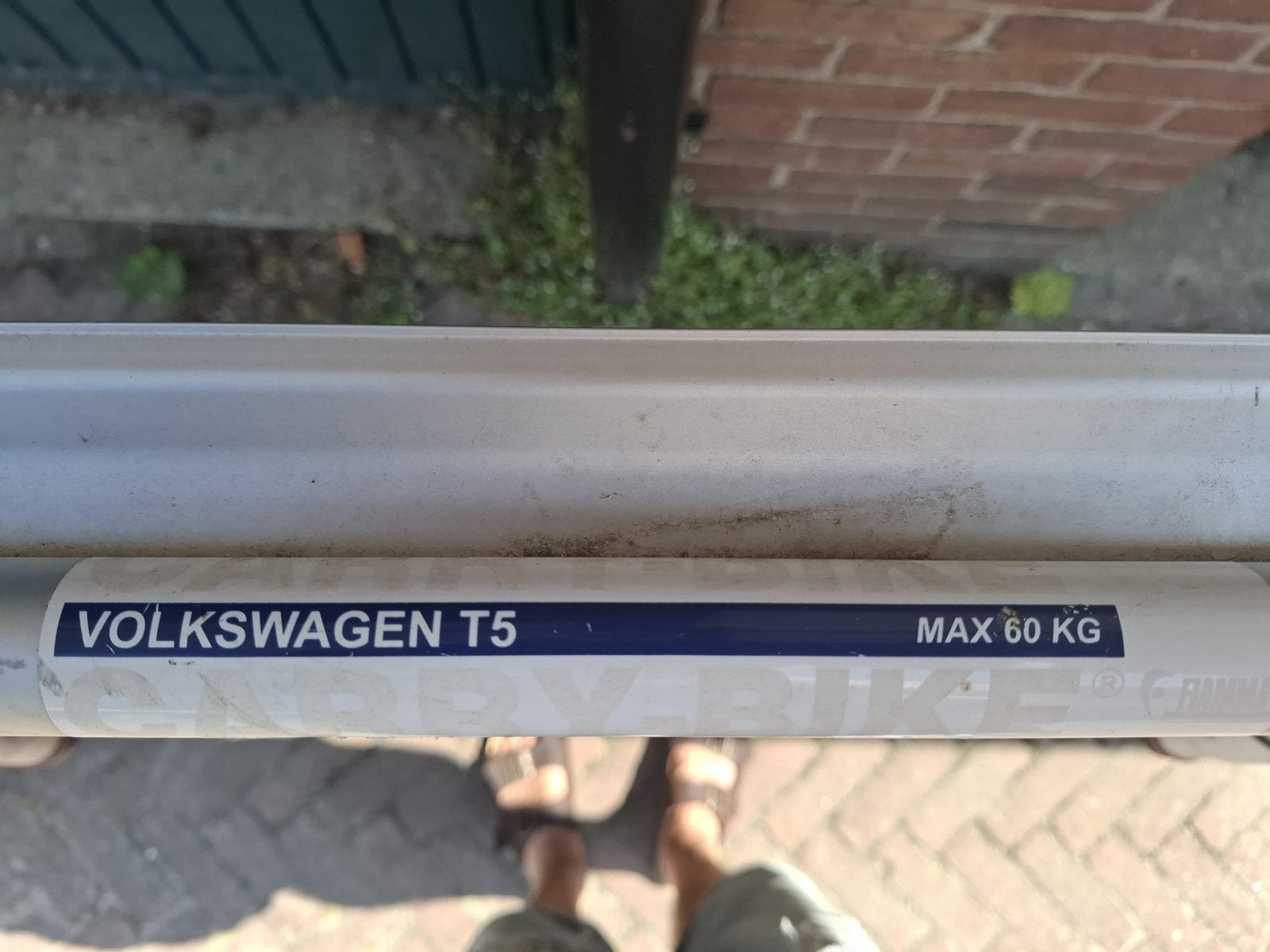 Fiamma Carry Bike VW T5, Gebruikt, 2 fietsen, Elektrische fiets, Achterklepdrager