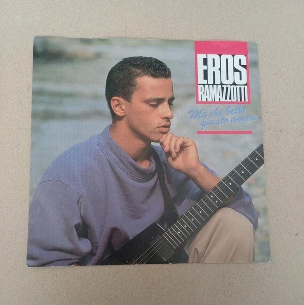 Eros Ramazzotti  - Ma Che Bello Questo Amore, Cd's en Dvd's, Vinyl Singles, Gebruikt, 7 inch, Ophalen of Verzenden, Pop
