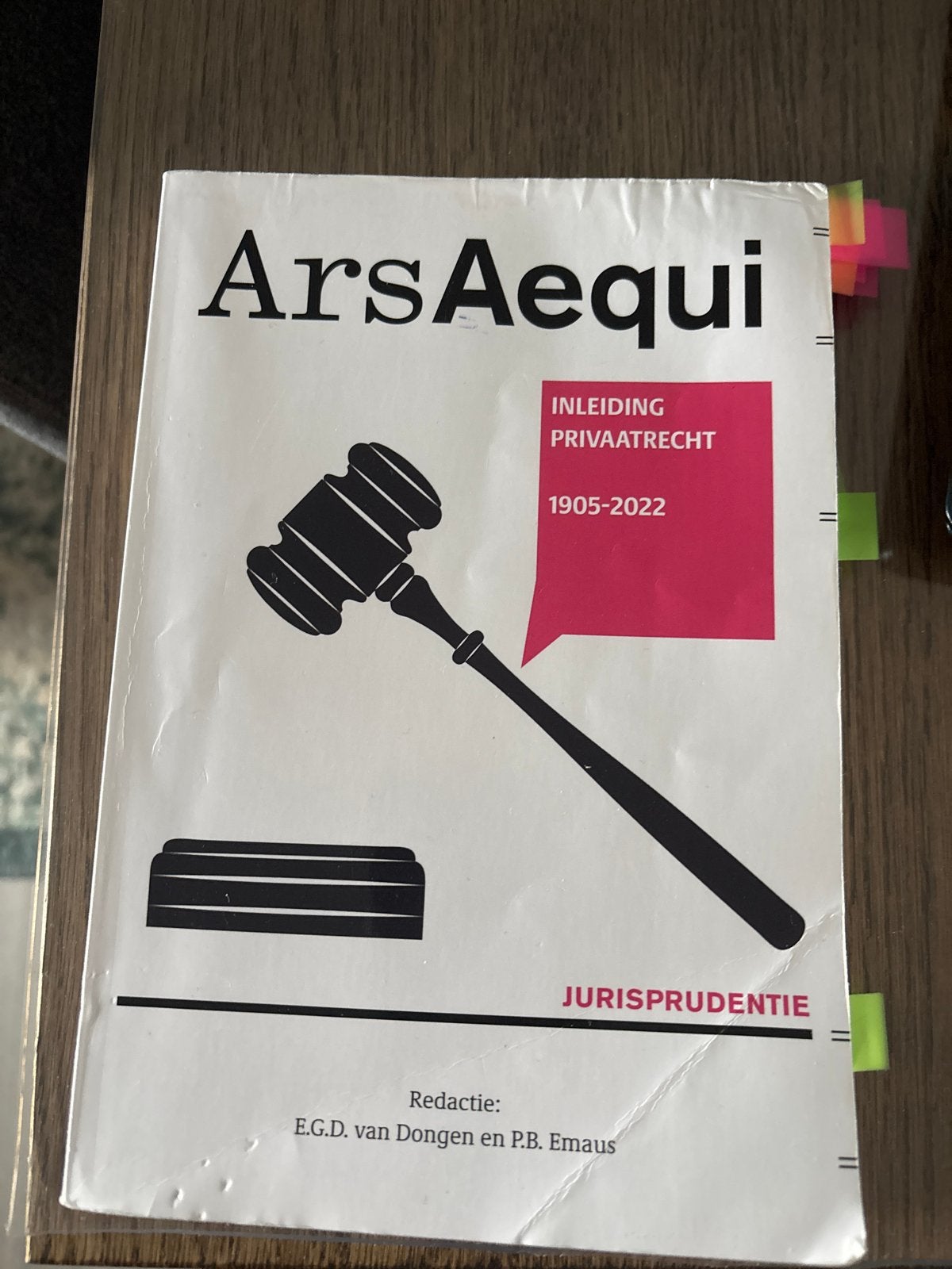 Ars Aequi Inleiding Privaatrecht Jurisprudentie, Ophalen of Verzenden, Gamma, Zo goed als nieuw, HBO