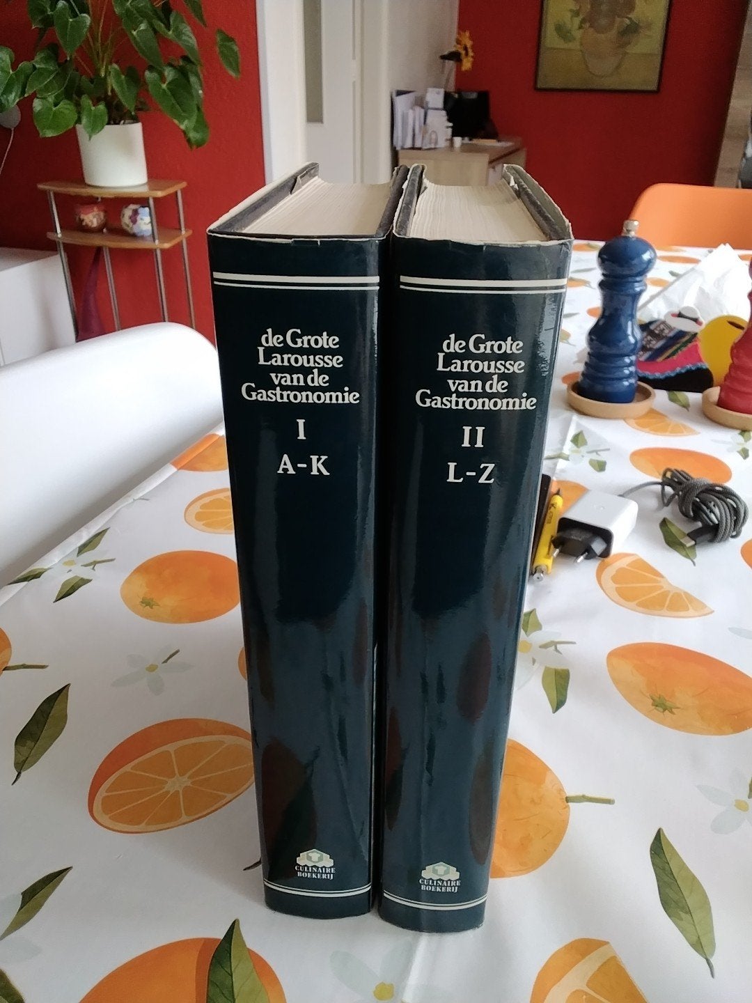 De Grote Larousse van de Gastronomie - 2 delen, Larousse, Gezond koken, Zo goed als nieuw, Overige gebieden