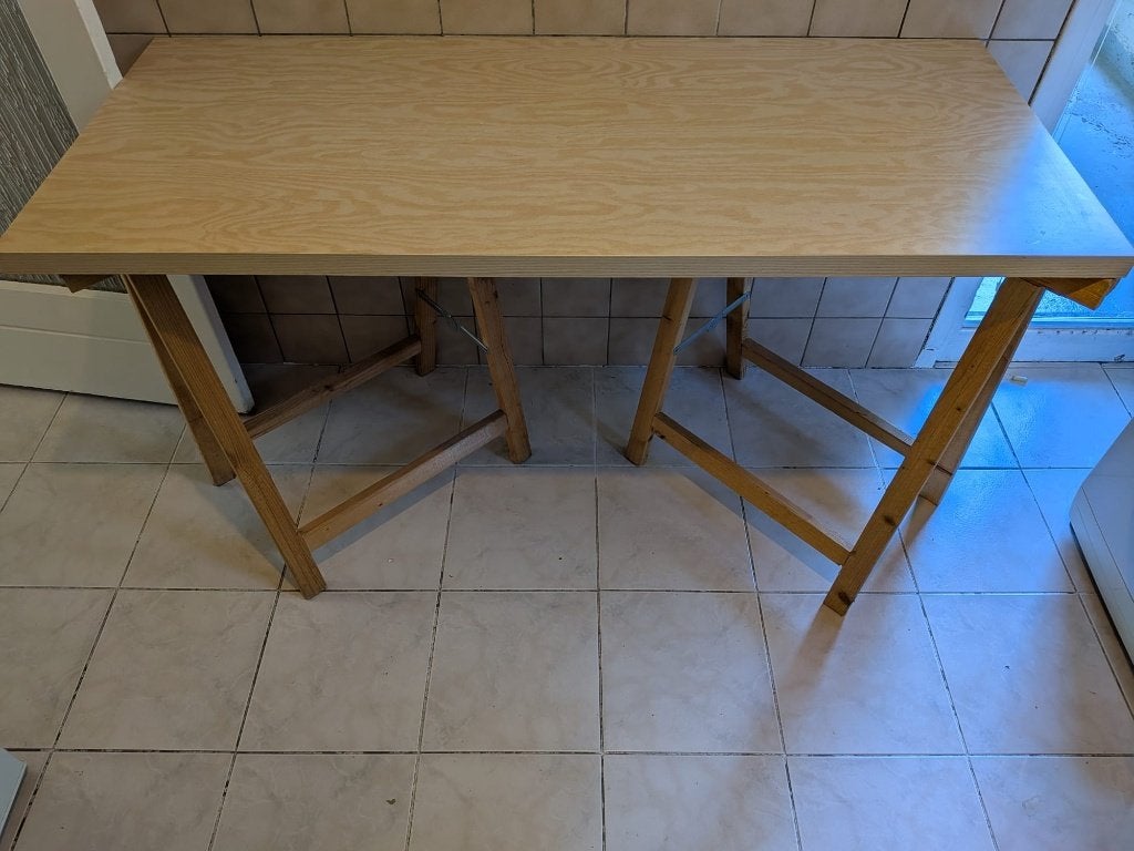 tafelblad ikea, Ophalen, Gebruikt, 100 tot 150 cm, 50 tot 100 cm