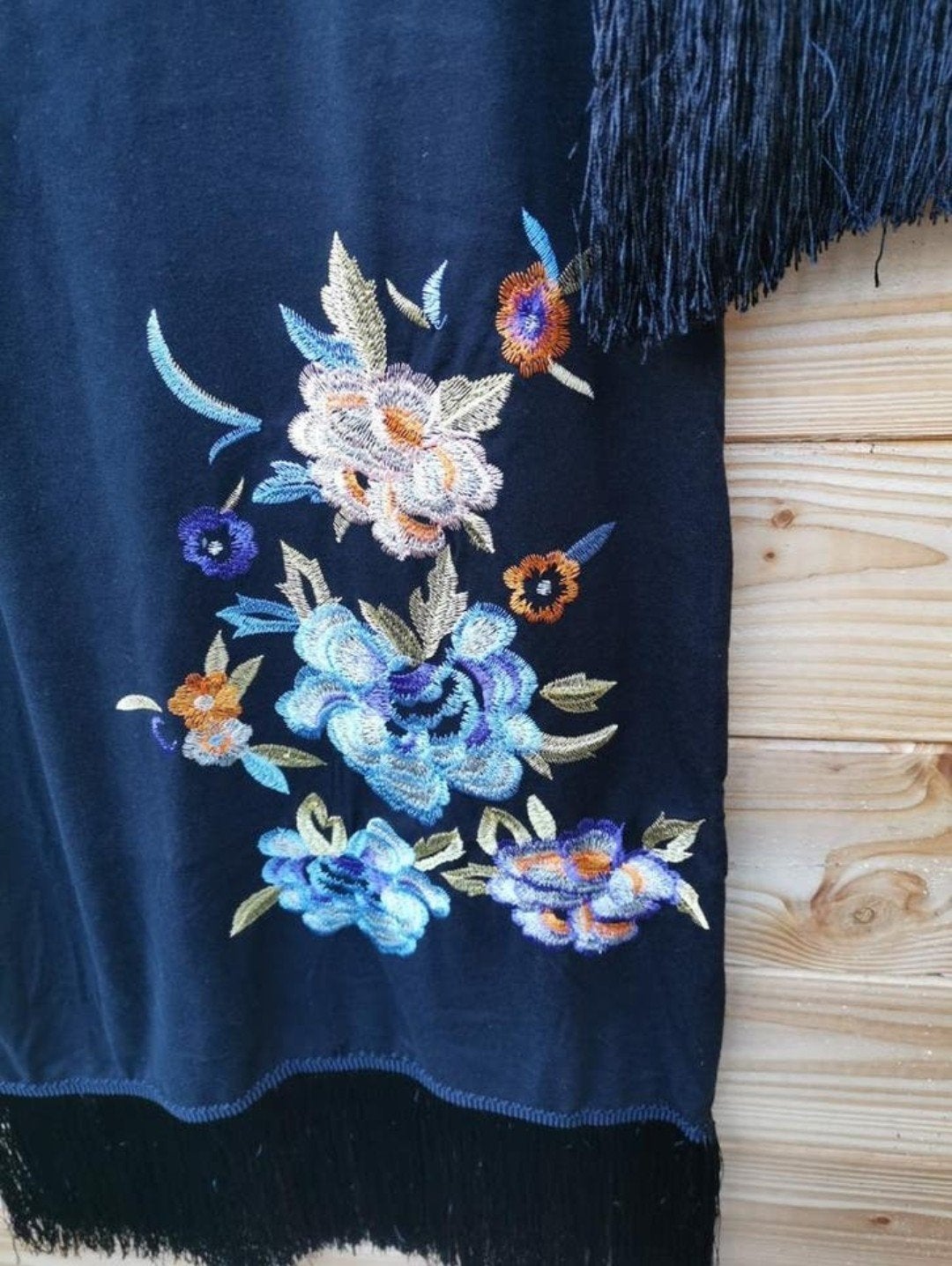 ZARA jurk met borduursel en franjes mt. S/M, Verzenden, Nieuw, Maat 36 (S), Onder de knie