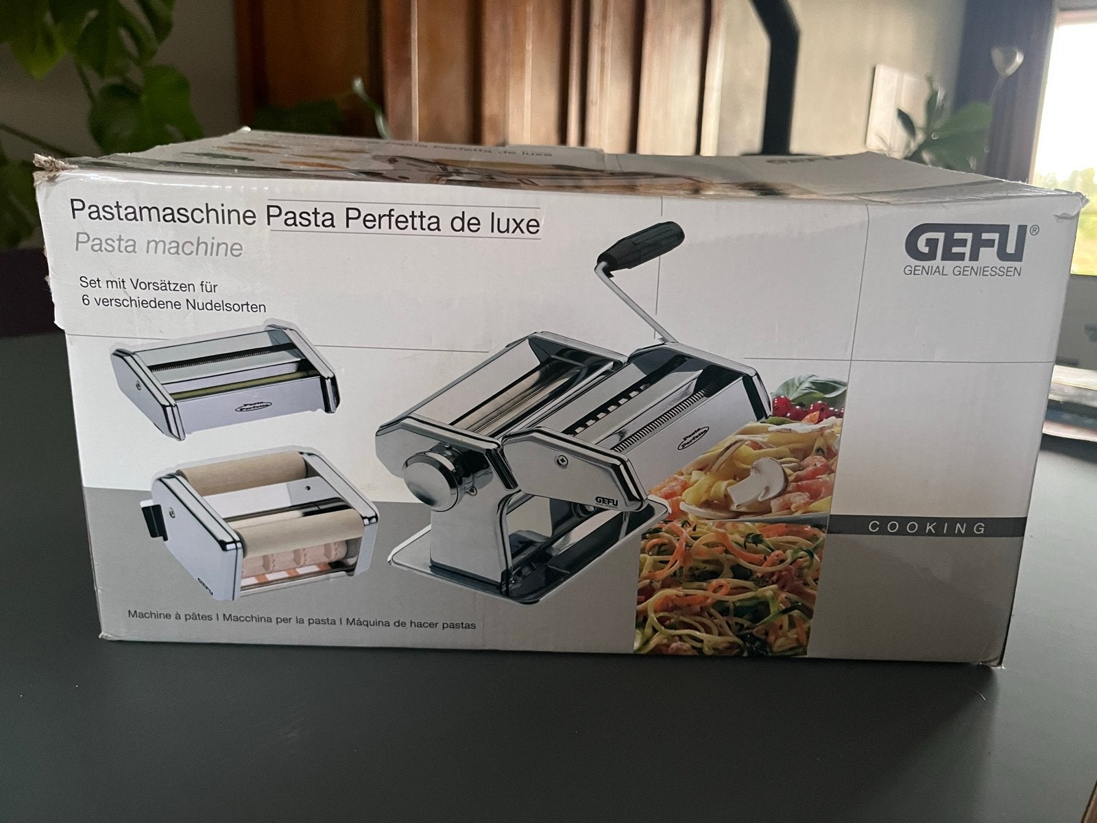 Gefu Pastamachine Pasta Perfetta de Luxe - Zo goed als nieuw, Ophalen of Verzenden, Zo goed als nieuw