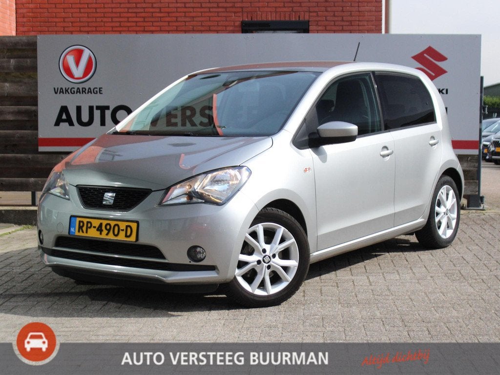 SEAT Mii 1.0 Sport Intense Cruise Control, Parkeersensoren,, Auto's, Seat, Voorwielaandrijving, Stof, Gebruikt, Mii