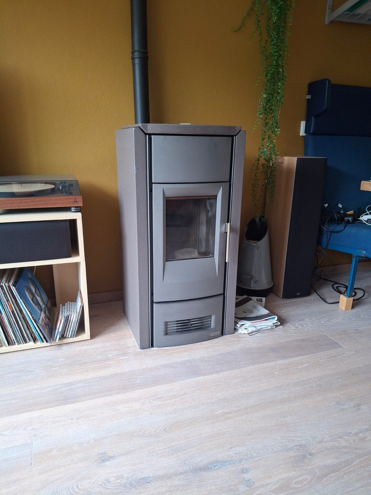 Piazetta 8 kW pelletkachel - Jaarlijks onderhouden, Ophalen, Gebruikt, Overige brandstoffen, Pelletkachel