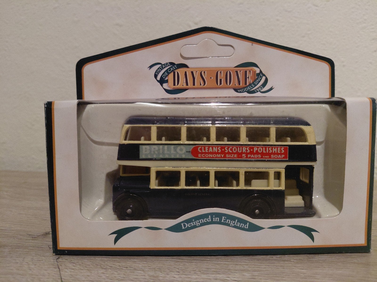 'Brillo cleanser' Bristol Lodekka dubbeldekker bus, Overige merken, 1:50 of kleiner, Verzenden, Overige typen