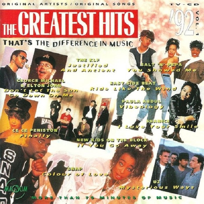SALE--CD VARIOUS-The Greatest Hits '92 Vol.1, Cd's en Dvd's, Cd's | Pop, Gebruikt, Verzenden