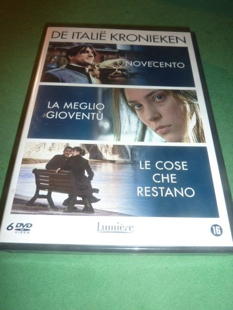 DE ITALIË KRONIEKEN Novecento Meglio gioventu Cose restano, Cd's en Dvd's, Dvd's | Filmhuis, Drama, Alle leeftijden, Nederlands