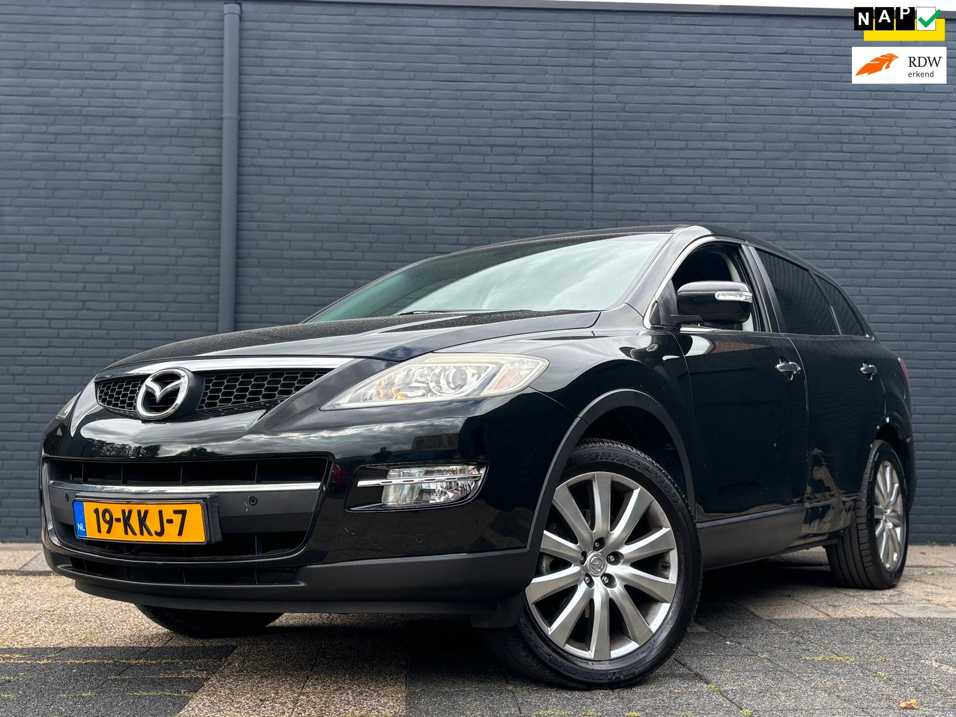 Mazda CX-9 3.7 GT-L | Rijdbare schade | Motorisch 100% in or, Auto's, Euro 5, Gebruikt, Vierwielaandrijving, 6 stoelen