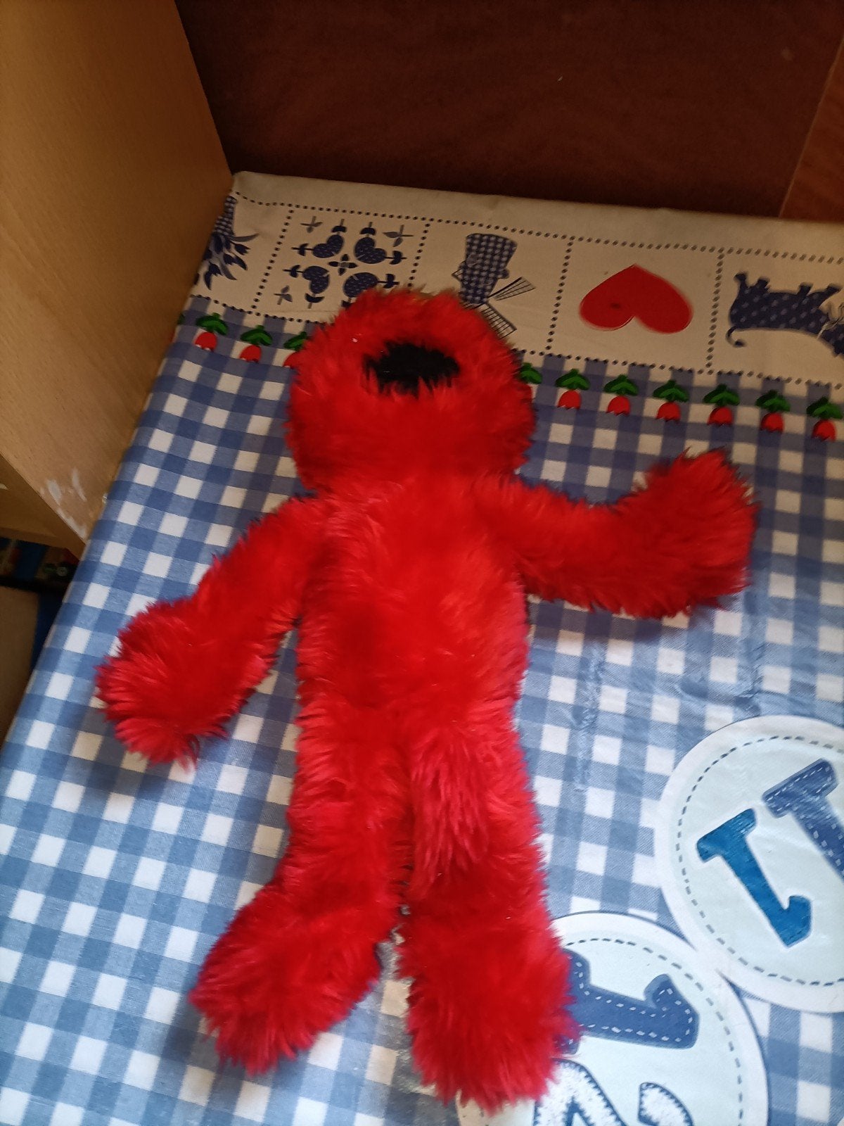 Elmo knuffel 33 cm groot, Ophalen of Verzenden, Zo goed als nieuw, Overige typen