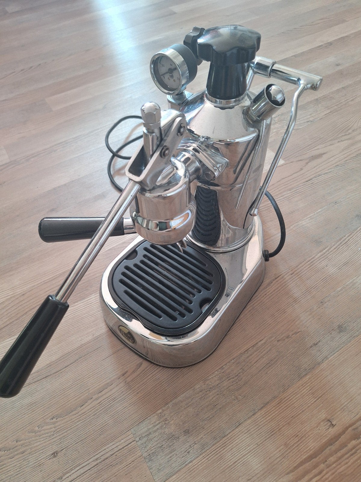 La Pavoni Professional - Handmatige Espressomachine, Stoompijpje, Gebruikt, Espresso apparaat, Gemalen koffie