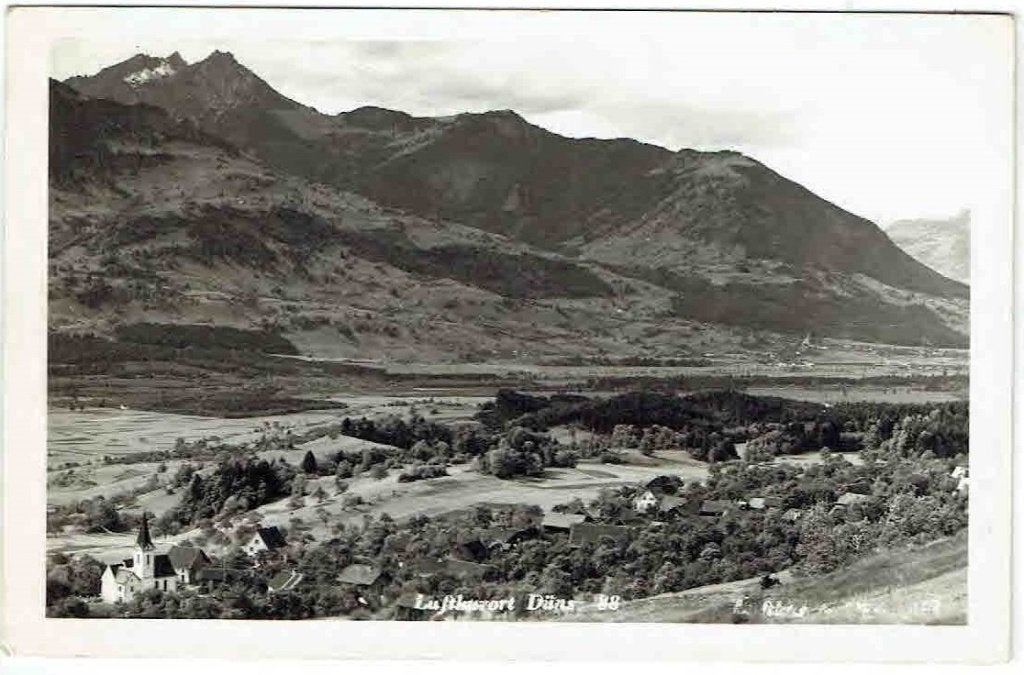Oostenrijk Kuroort Duns > Haarlem, Verzenden, 1960 tot 1980, Gelopen, Natuur