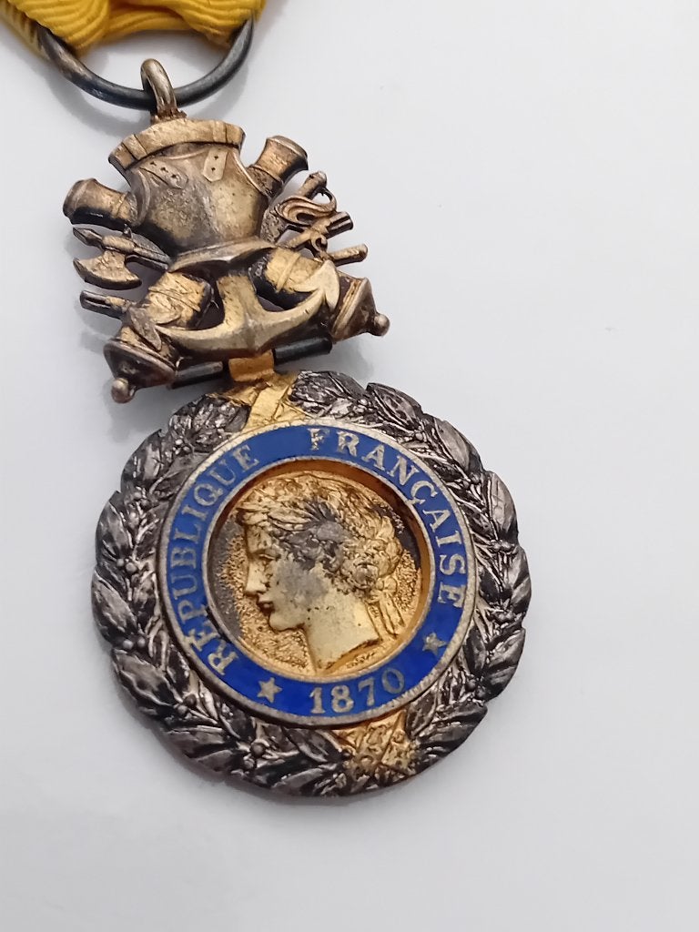 Militaire medaille Frankrijk, Verzamelen, Militaria | Algemeen, Verzenden, Landmacht, Overige gebieden, Lintje, Medaille of Wings