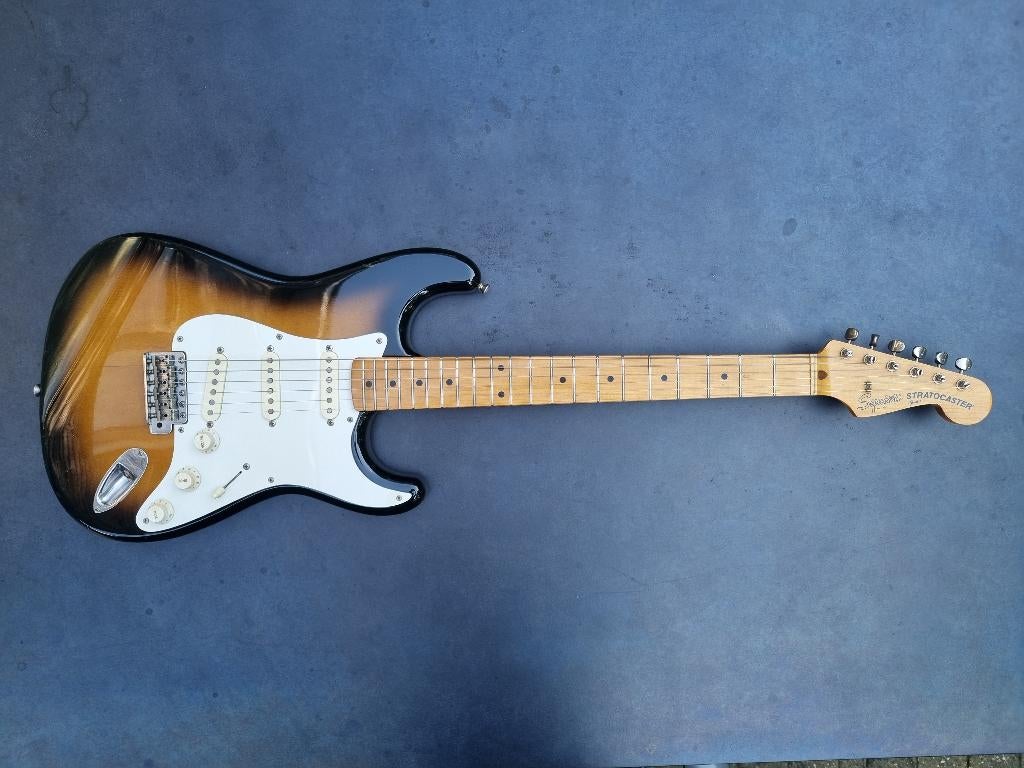 JV Squier '57 Stratocaster (1983), Muziek en Instrumenten, Ophalen, Gebruikt, Solid body, Overige merken
